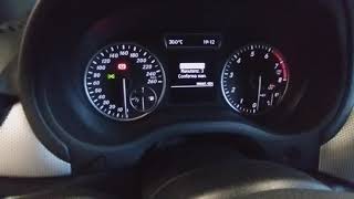 Mercedes classe b service light reset azzeramento manutenzione [upl. by Ddej104]