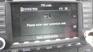 How To Find Your VW Radio PIN Code And Get Out Of SAFE Mode [upl. by Ark929]