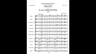 Beethoven  Coriolan Overture Op 62 Score [upl. by Alliuqaj]