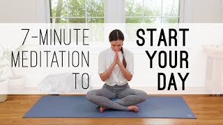 7Minute Meditation to Start Your Day [upl. by Sanoj]