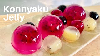 Jelly Balls Konnyaku 甜品 [upl. by Bunni]