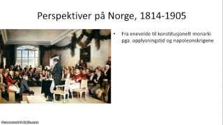 Norge 18141905  15  Oversikt [upl. by Nisa]