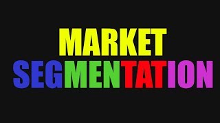 Market Segmentation and Target Market [upl. by Amar909]