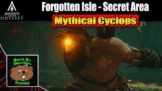 Assassins Creed Odyssey  How to get inside the Forgotten Isle Secret Area [upl. by Eldoree769]