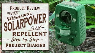 ★ Do Solar Powered Animal Repellents work Bquen  Anglink Product Review [upl. by Noiztneb]