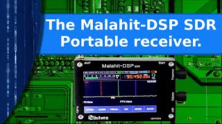 Ham Radio  The Malahit DSP portable SDR receiver [upl. by Legyn]