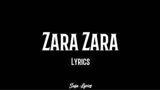 Zara Zara  Female Version  Lyrical  Best Song [upl. by Eiramana]