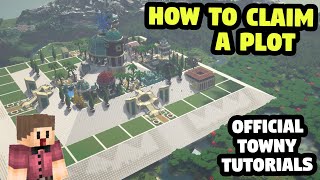 How to Claim a Plot  OFFICIAL Towny Tutorials [upl. by Keith105]