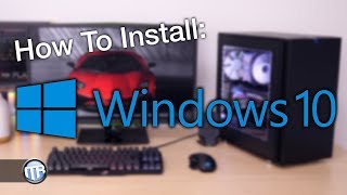 Anleitung  How To Gaming PC einrichten  Windows 10 amp Treiber installieren [upl. by Leugim]