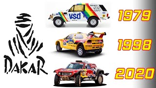 DAKAR RALLY Cars  WINNERS 19792020 [upl. by Wearing]