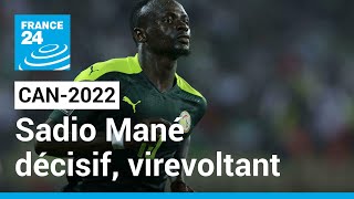 CAN2022  Sadio Mané quotdécisif virevoltantquot envoie le Sénégal en finale • FRANCE 24 [upl. by Elyn878]