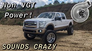 67 Powerstroke Non VGT Turbo Review and Sound [upl. by Noval]