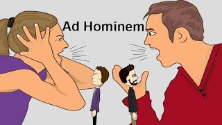 Ad Hominem Fallacy Example [upl. by Yirinec]