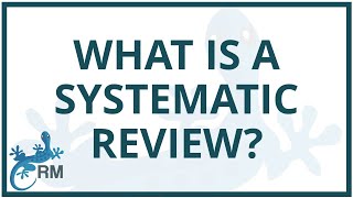 What is a systematic review  Explained  Quick and Easy [upl. by Llerat]