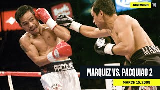 Juan Manuel Marquez vs Manny Pacquiao 2 DAZN REWIND [upl. by Frangos]