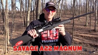 Savage A22 Magnum  Rifle Review [upl. by Immaj]