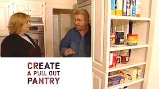 Build a Pull Out Pantry [upl. by Brotherson774]