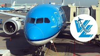 KLM Boeing 787 Dreamliner Economy Comfort review [upl. by Fancie]