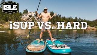 Inflatable or Hard Board Paddle Board Review [upl. by Nylacaj]