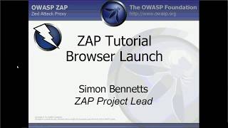 ZAP Tutorial  Browser Launch [upl. by Horacio]