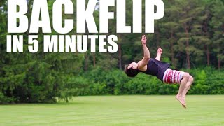 Learn How to Backflip in 5 Minutes  ASAP [upl. by Naro]