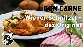 Wiener Schnitzel  Das Original  Rezept  DON CARNE [upl. by Penelopa518]