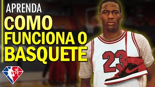 Aprenda como funciona o BASQUETE em 10min [upl. by Fanya]