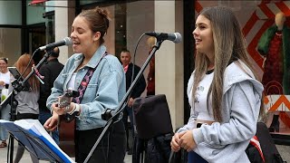 GIRL SINGS AMAZING HARMONIES  Calum ScottYou Are The Reason  Allie Sherlock Cover [upl. by Manya]