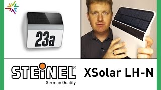 STEINEL XSolar LHN SolarLEDHausnummernleuchte watt24Video Nr 122 [upl. by Ellennahs]