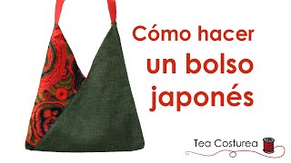 Cómo hacer un bolso japonés ▷ PATRON GRATIS ❤️️ [upl. by Nosredna]