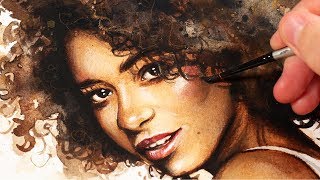 10 TIPS for Watercolor Portraits  HOW TO USE WATERCOLOR [upl. by Eerej314]