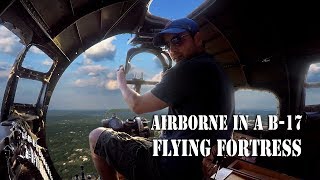 In flight exploration of a B17 Bomber [upl. by Avon]