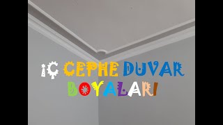 En Güzel İç Cephe Duvar Boyaları  Uygulamalı Örneklerle [upl. by Seton238]