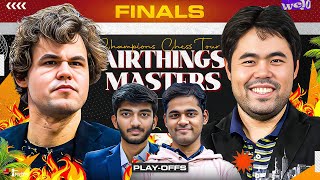 Airthings Masters 2023 FINALS  Arjun Erigaisi vs Gukesh  Carlsen vs Nakamura  Live Commentary [upl. by Arded]