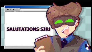 Salutations Sir  Animation meme  Eddsworld Tom  FLASH AND BRIGHT COLOURS WARNING [upl. by Thielen961]