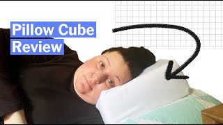 Pillow Cube Review An Oddly Shaped Pillow for SideSleepers [upl. by Easter]