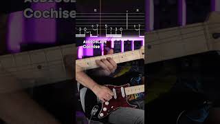 AUDIOSLAVE  Cochise Tutorial amp TABS [upl. by Ehctav]