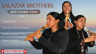 Jorge Carlos Salazar amp Raimy Salazar  Salazar Brothers  Special edition  Native flute  LIVE 1 [upl. by Ihtraa]