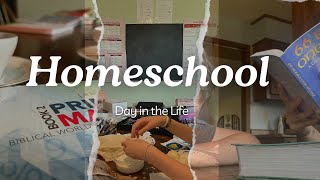 Homeschool Day in the Life  Elementary High School [upl. by Roach]