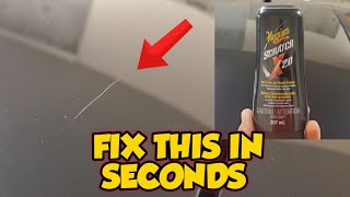 How To Remove A Scratch From Your Cars Paint Meguiars Scratch X 20 [upl. by Egiap]