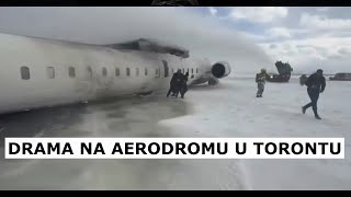 STRAŠNA AVIONSKA NESREĆA NA AERODROMU TORONTO [upl. by Anual]