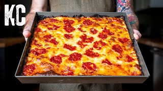 Sheet Pan Pizza Thatll Impress Any Italian Grandma Same Day Dough [upl. by Stratton]