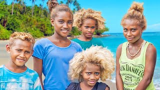 This Island Has Natural Blondes with Dark Skin [upl. by Hurty]