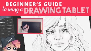 How to Use a DRAWING TABLET  Guide for Beginners [upl. by Tabbatha]