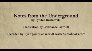 Audiobook Notes from the Underground by Fyodor Dostoevsk [upl. by Leroj]