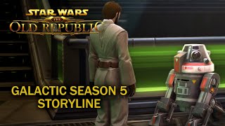 SWTOR  Galactic Season 5 Storyline  Republic  Jedi Knight [upl. by Camella574]