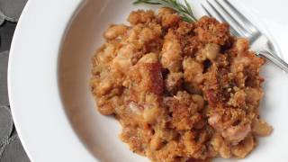 Quick Cassoulet Recipe  French Pork and Bean Casserole [upl. by Harriett]