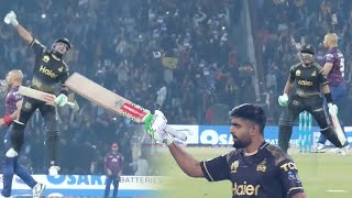 Babar Azam Century Moments  Peshawar Zalmi vs Islamabad United  Match 13  HBL PSL 9  M2A1A [upl. by Branden]