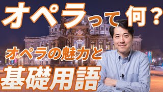 【オペラ解説】オペラって何？オペラの魅力と特徴、オペラに登場する基礎用語をプロが解説！アリア、レチタティーヴォ、ハイCって何？ボエーム、フィガロの結婚その他 [upl. by Ymma727]