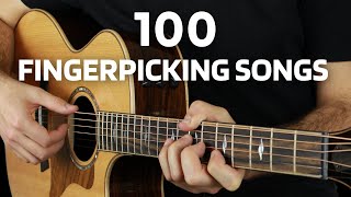 100 Fingerpicking Songs  Zero to Hero [upl. by Anahsirk]